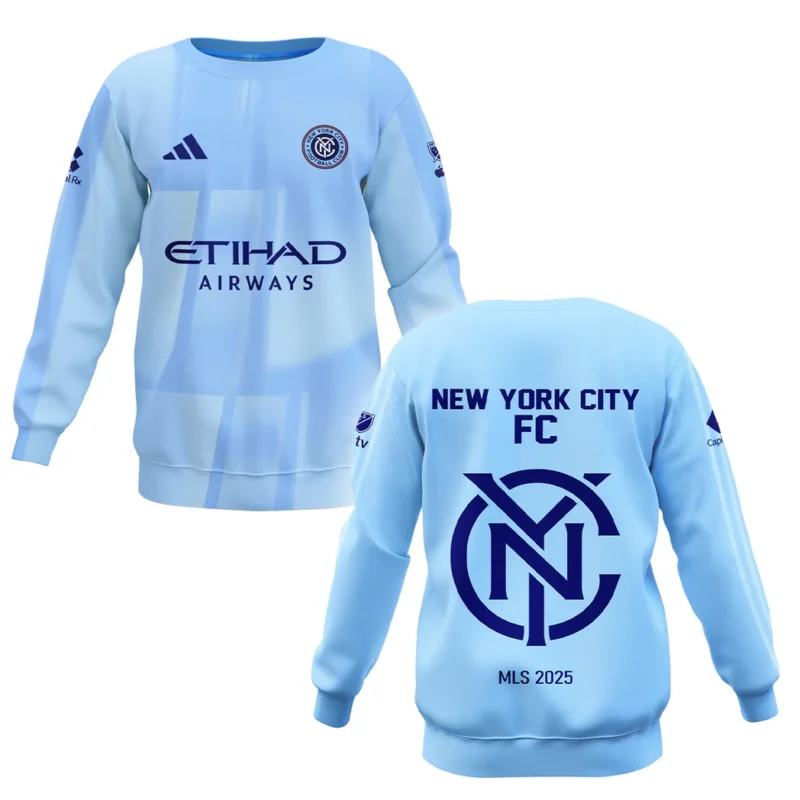 Soccer Sweatshirt MLS 2025 For Fans Sport HVN1096NYC062825SW