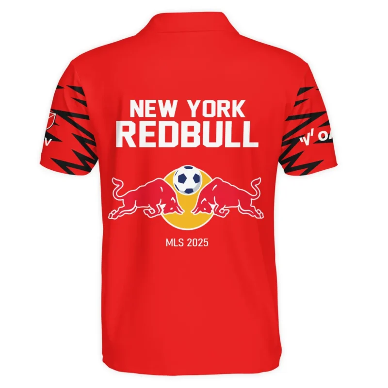 Soccer Club Polo Shirt MLS 2025 For Fan Soccer Club HVN1096NYR062825POS - Image 3