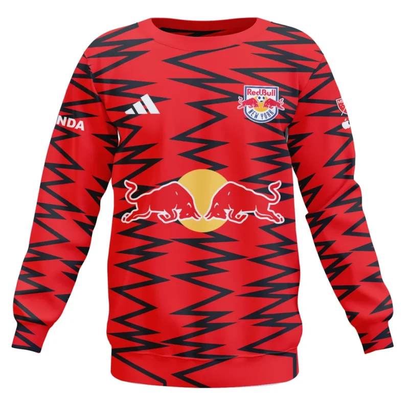 Soccer Sweatshirt MLS 2025 For Fans Sport HVN1096NYR062825SW - Image 2