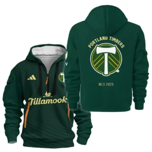 Sport Hoodie Half Zipper MLS 2025 For Fans Sport HVN1096PT062825HODZ