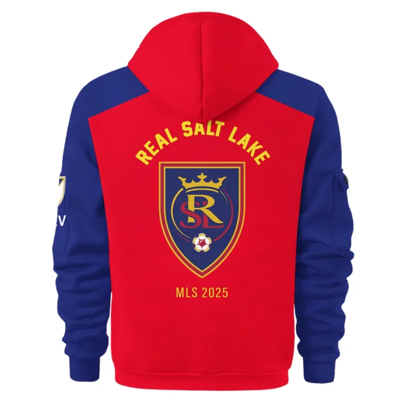 Sport Hoodie Half Zipper MLS 2025 For Fans Sport HVN1096RSL062825HODZ - Image 3