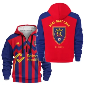 Sport Hoodie Half Zipper MLS 2025 For Fans Sport HVN1096RSL062825HODZ