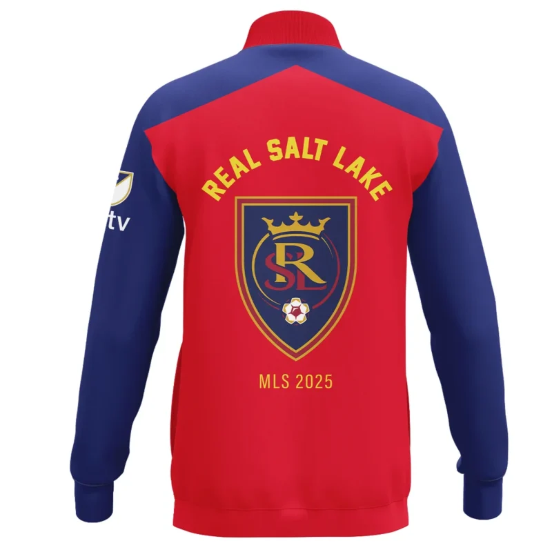 Soccer Stand Collar Jacket MLS 2025 For Fans Sport HVN1096RSL062825SCJ - Image 3