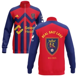 Soccer Stand Collar Jacket MLS 2025 For Fans Sport HVN1096RSL062825SCJ