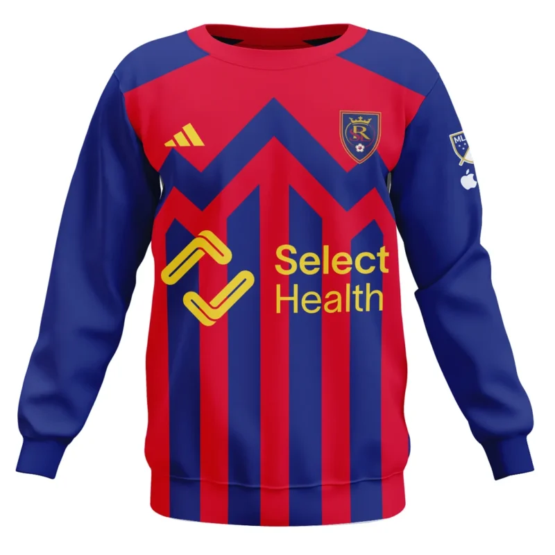 Soccer Sweatshirt MLS 2025 For Fans Sport HVN1096RSL062825SW - Image 2
