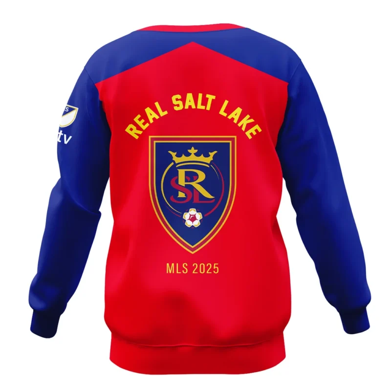 Soccer Sweatshirt MLS 2025 For Fans Sport HVN1096RSL062825SW - Image 3