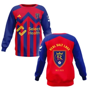 Soccer Sweatshirt MLS 2025 For Fans Sport HVN1096RSL062825SW