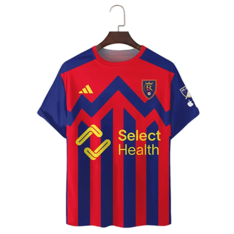 Football Team T-Shirt MLS 2025 For Fan Football Team HVN1096RSL062825TS3D - Image 2