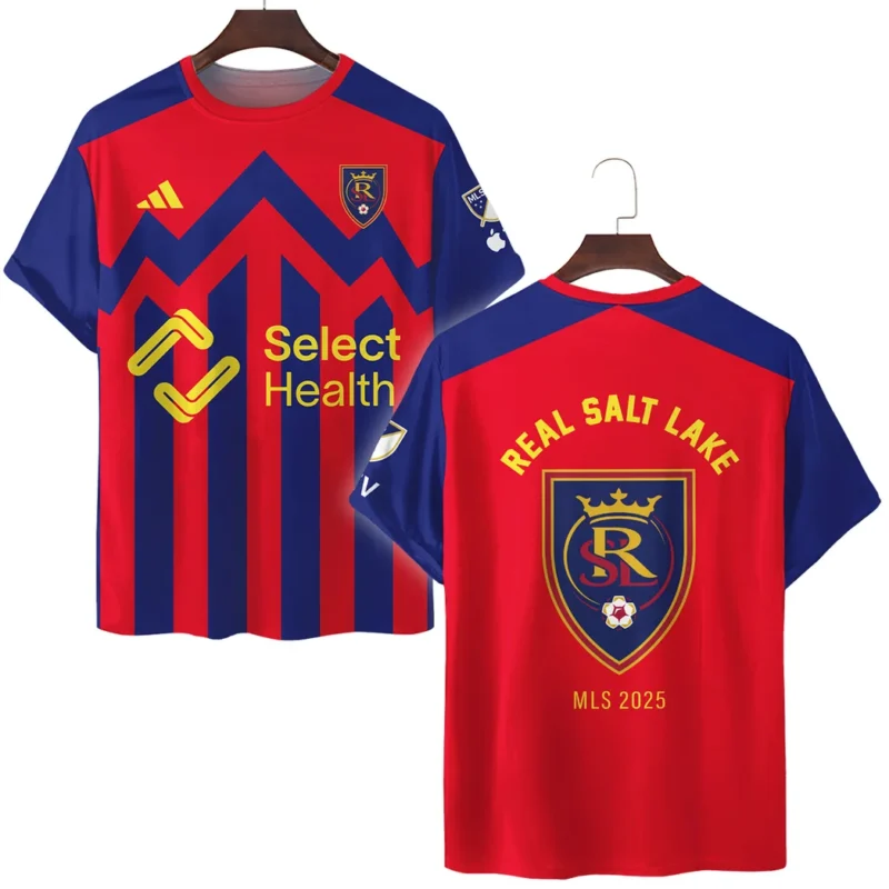 Football Team T-Shirt MLS 2025 For Fan Football Team HVN1096RSL062825TS3D