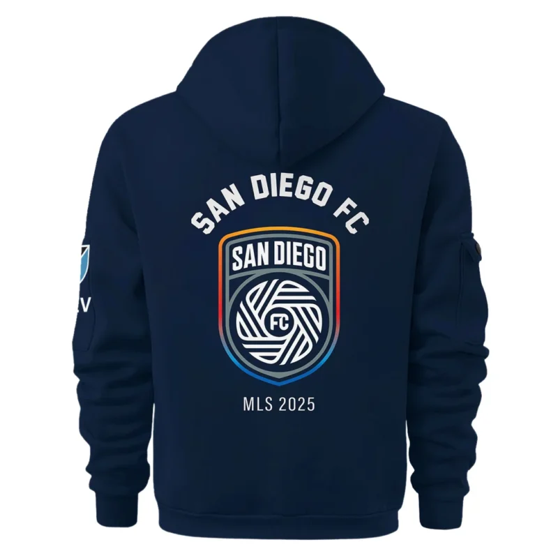 Sport Hoodie Half Zipper MLS 2025 For Fans Sport HVN1096SDFC062825HODZ - Image 3