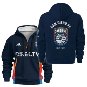 Sport Hoodie Half Zipper MLS 2025 For Fans Sport HVN1096SDFC062825HODZ