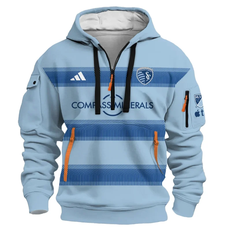 Sport Hoodie Half Zipper MLS 2025 For Fans Sport HVN1096SKC062825HODZ - Image 2
