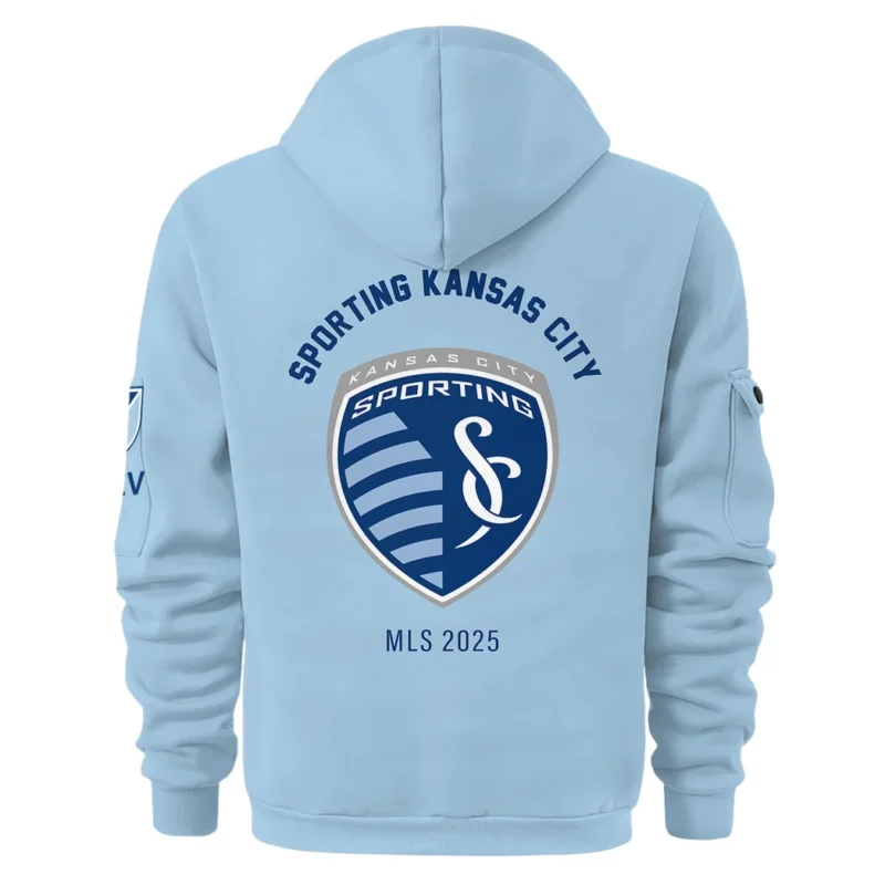 Sport Hoodie Half Zipper MLS 2025 For Fans Sport HVN1096SKC062825HODZ - Image 3