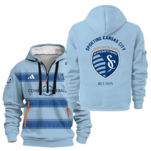 Sport Hoodie Half Zipper MLS 2025 For Fans Sport HVN1096SKC062825HODZ
