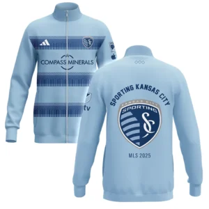 Soccer Stand Collar Jacket MLS 2025 For Fans Sport HVN1096SKC062825SCJ