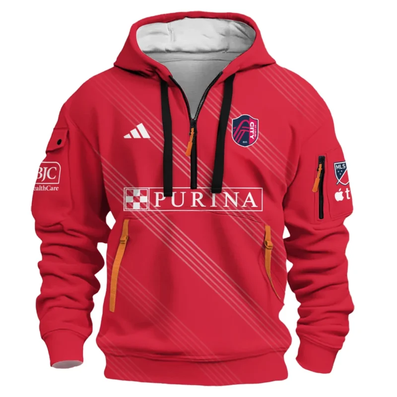 Sport Hoodie Half Zipper MLS 2025 For Fans Sport HVN1096SLSC062825HODZ - Image 2