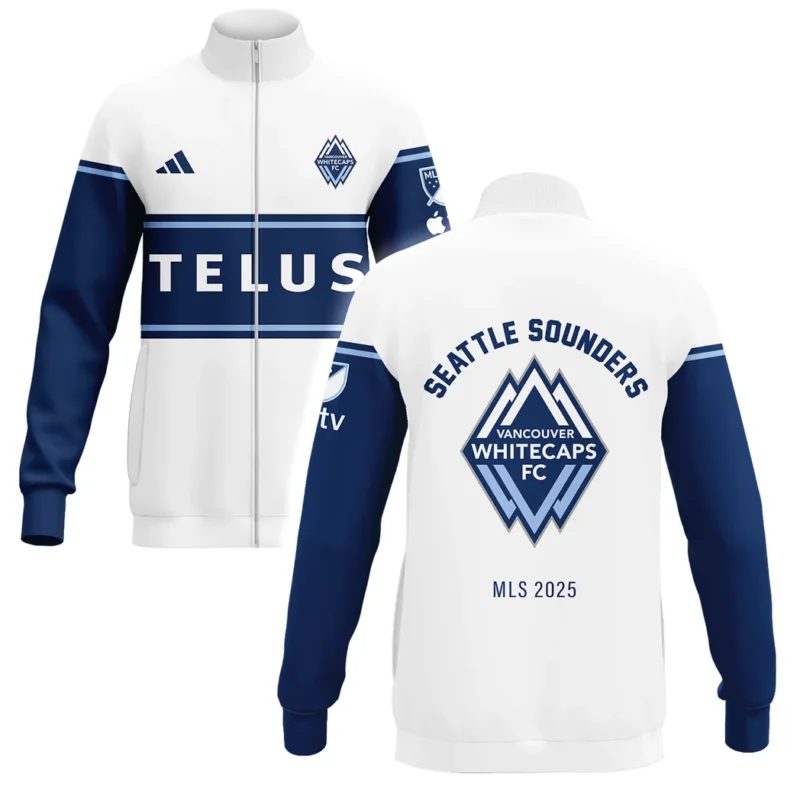 Soccer Stand Collar Jacket MLS 2025 For Fans Sport HVN1096VW062825SCJ