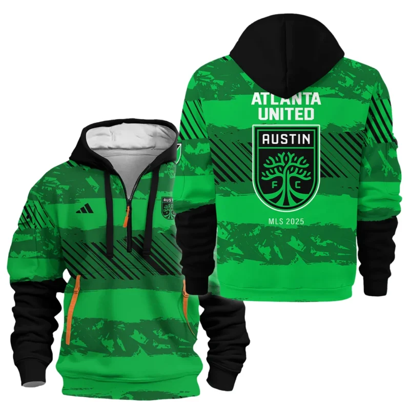 Sport Hoodie Half Zipper MLS 2025 For Fans Sport HVN1097AFC062825HODZ