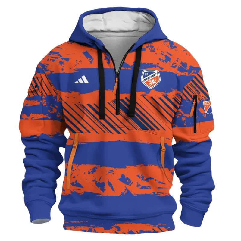 Sport Hoodie Half Zipper MLS 2025 For Fans Sport HVN1097CFC062825HODZ - Image 2