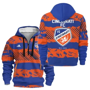 Sport Hoodie Half Zipper MLS 2025 For Fans Sport HVN1097CFC062825HODZ