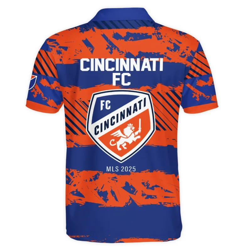 Soccer Team Polo Shirt MLS 2025 For Sport Fans HVN1097CFC062825POS - Image 3