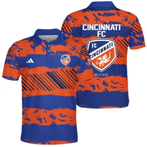 Soccer Team Polo Shirt MLS 2025 For Sport Fans HVN1097CFC062825POS