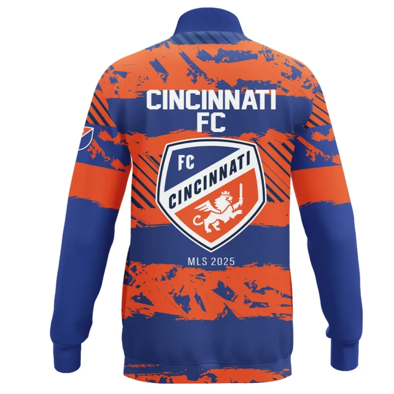 Soccer Stand Collar Jacket MLS 2025 For Fans Sport HVN1097CFC062825SCJ - Image 3