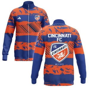 Soccer Stand Collar Jacket MLS 2025 For Fans Sport HVN1097CFC062825SCJ