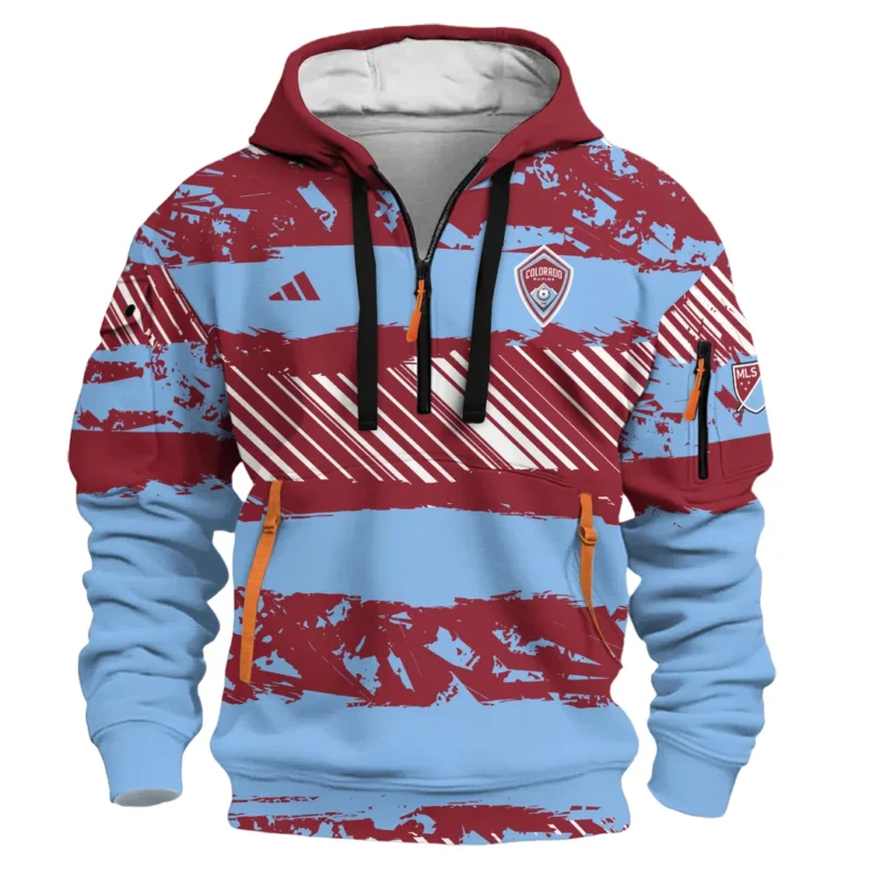 Sport Hoodie Half Zipper MLS 2025 For Fans Sport HVN1097CR062825HODZ - Image 2