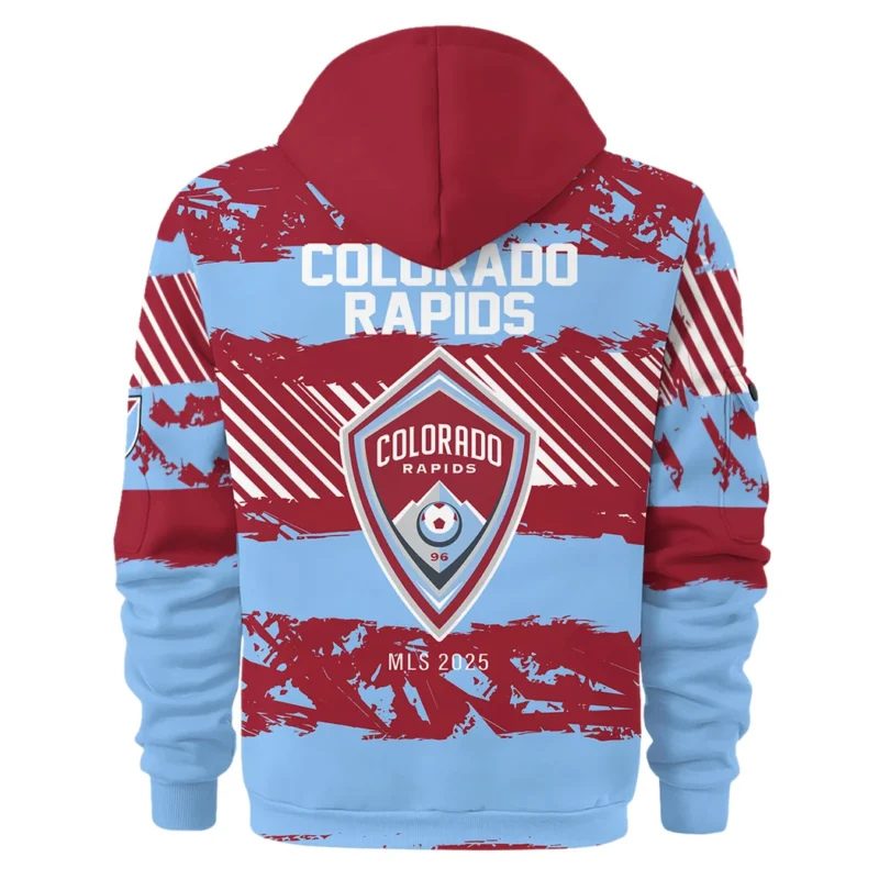 Sport Hoodie Half Zipper MLS 2025 For Fans Sport HVN1097CR062825HODZ - Image 3