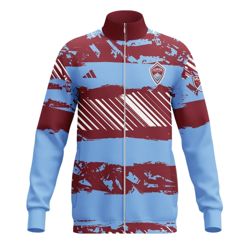 Soccer Stand Collar Jacket MLS 2025 For Fans Sport HVN1097CR062825SCJ - Image 2