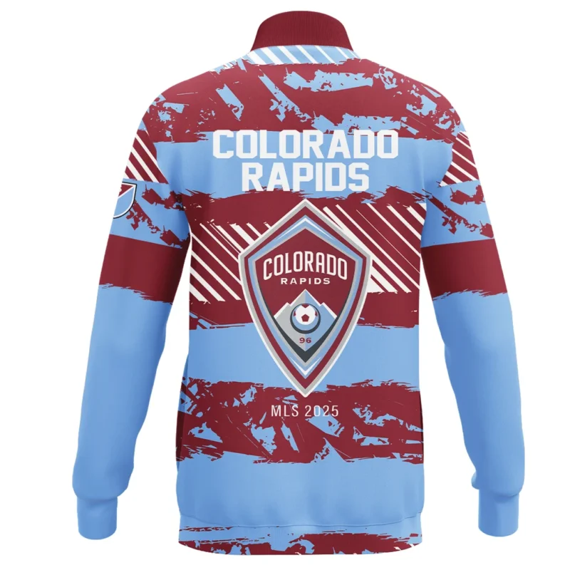 Soccer Stand Collar Jacket MLS 2025 For Fans Sport HVN1097CR062825SCJ - Image 3
