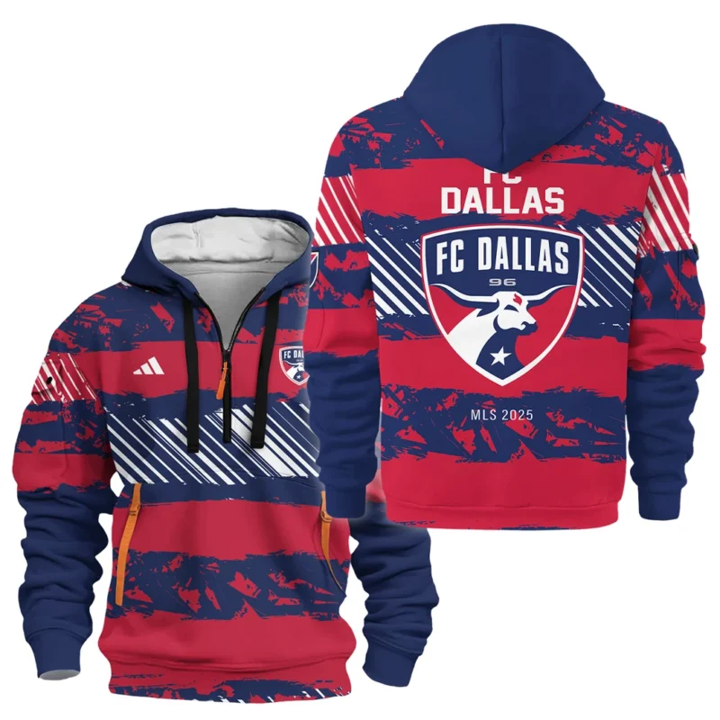 Sport Hoodie Half Zipper MLS 2025 For Fans Sport HVN1097FCD062825HODZ