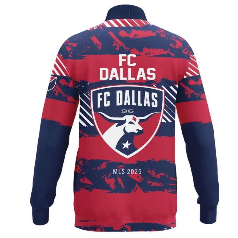 Soccer Stand Collar Jacket MLS 2025 For Fans Sport HVN1097FCD062825SCJ - Image 3