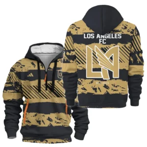 Sport Hoodie Half Zipper MLS 2025 For Fans Sport HVN1097LAFC062825HODZ