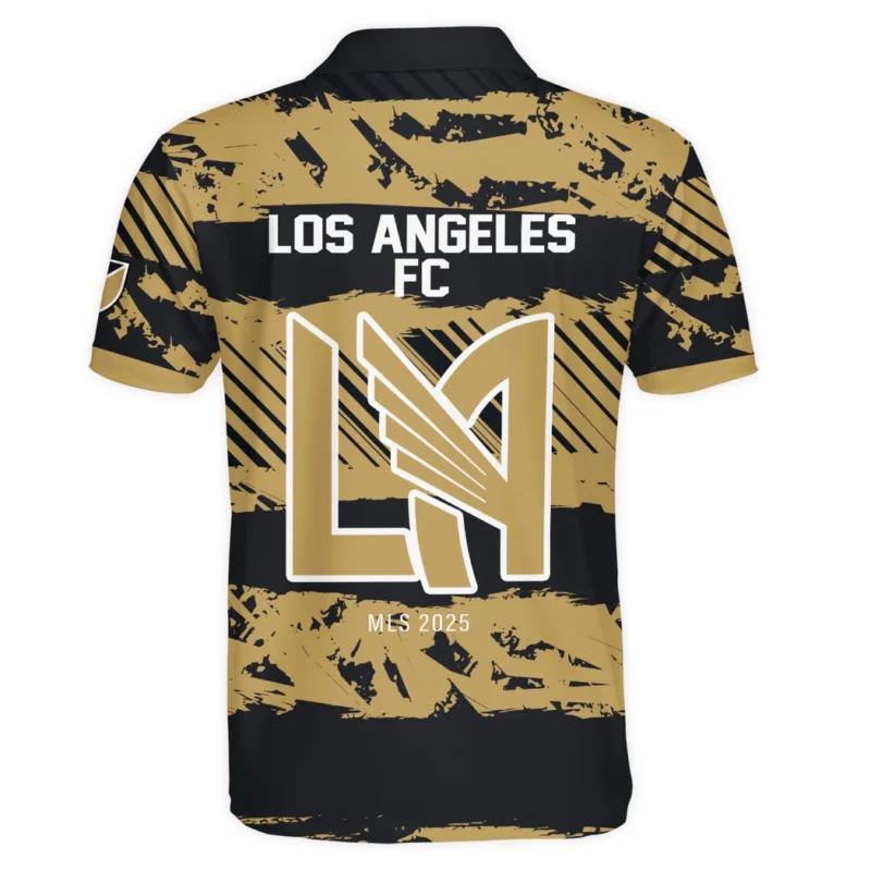Football Team Polo Shirt MLS 2025 For Fan Football Team HVN1097LAFC062825POS - Image 3