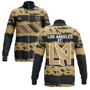 Soccer Stand Collar Jacket MLS 2025 For Fans Sport HVN1097LAFC062825SCJ