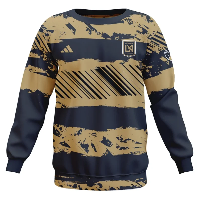 Soccer Sweatshirt MLS 2025 For Fans Sport HVN1097LAFC062825SW - Image 2