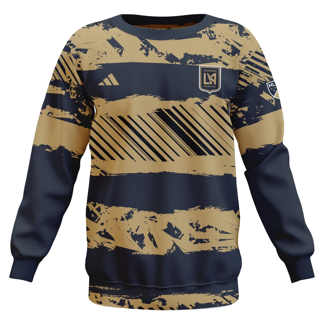 Soccer Sweatshirt MLS 2025 For Fans Sport HVN1097LAFC062825SW - Image 2