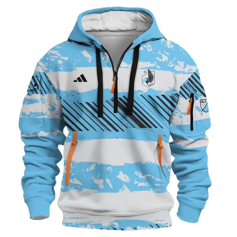 Sport Hoodie Half Zipper MLS 2025 For Fans Sport HVN1097MU062825HODZ - Image 2