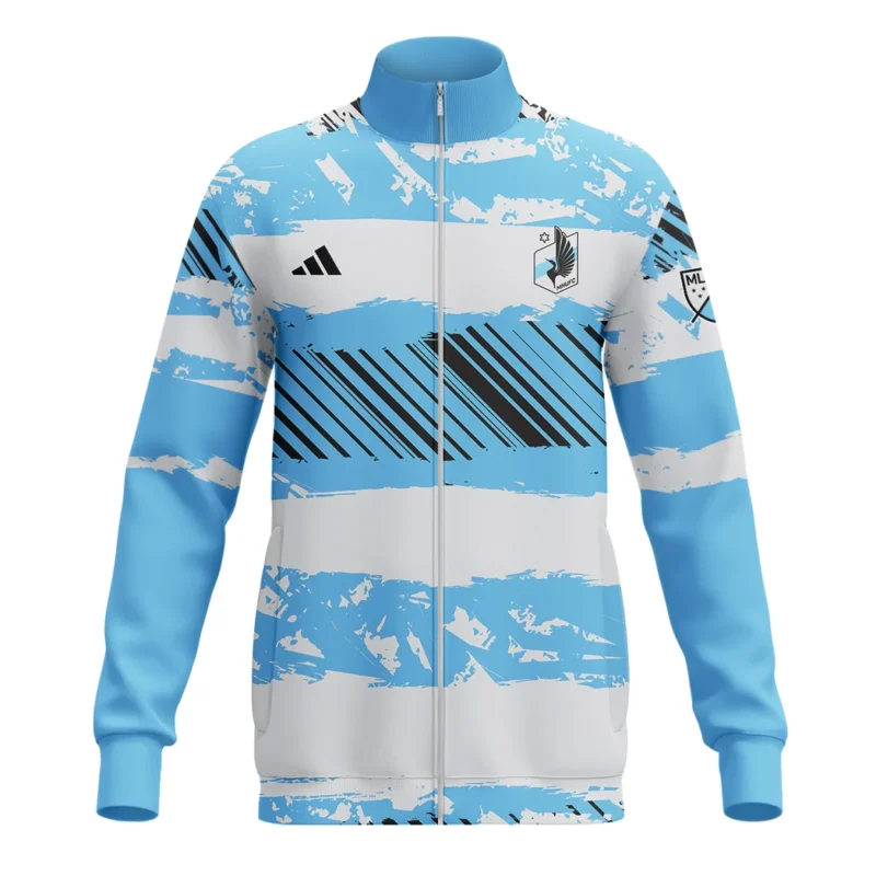Soccer Stand Collar Jacket MLS 2025 For Fans Sport HVN1097MU062825SCJ - Image 2
