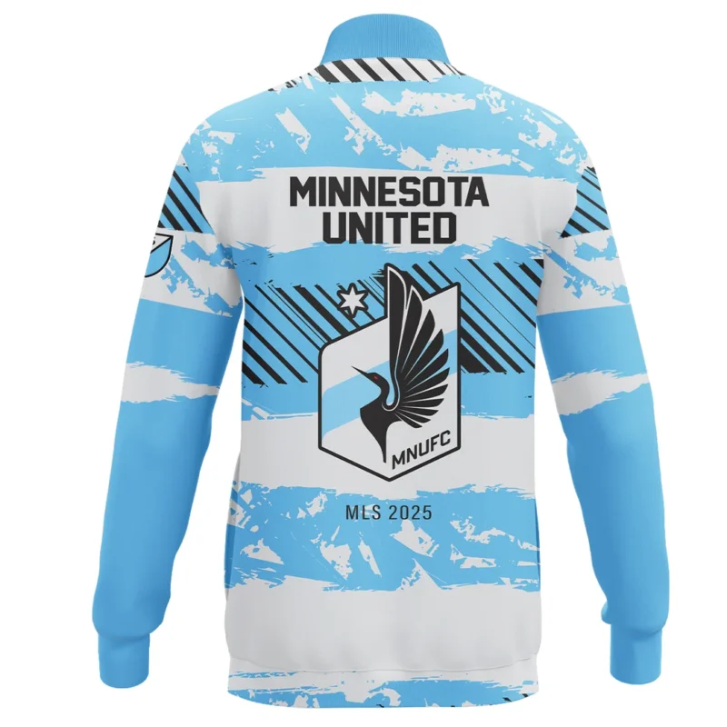 Soccer Stand Collar Jacket MLS 2025 For Fans Sport HVN1097MU062825SCJ - Image 3