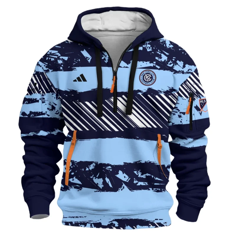 Sport Hoodie Half Zipper MLS 2025 For Fans Sport HVN1097NYC062825HODZ - Image 2