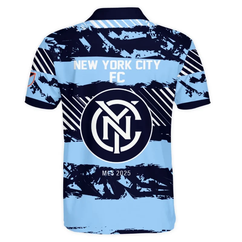 Soccer Club Polo Shirt MLS 2025 For Fan Soccer Club HVN1097NYC062825POS - Image 3