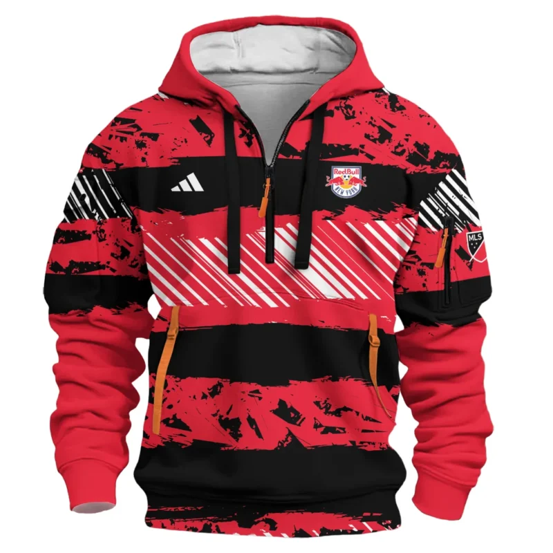 Sport Hoodie Half Zipper MLS 2025 For Fans Sport HVN1097NYR062825HODZ - Image 2