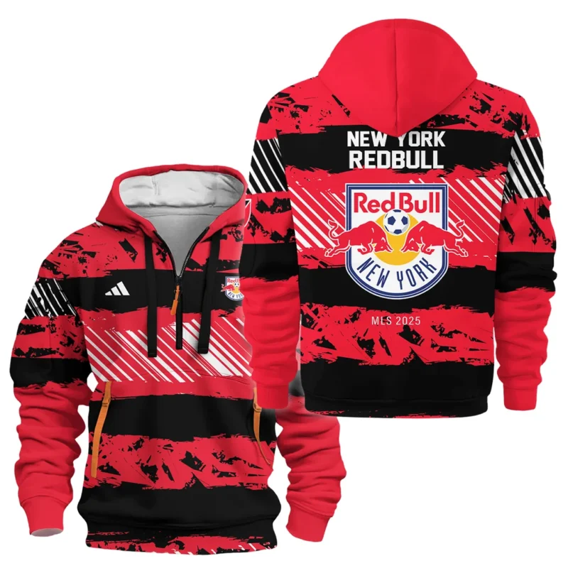 Sport Hoodie Half Zipper MLS 2025 For Fans Sport HVN1097NYR062825HODZ