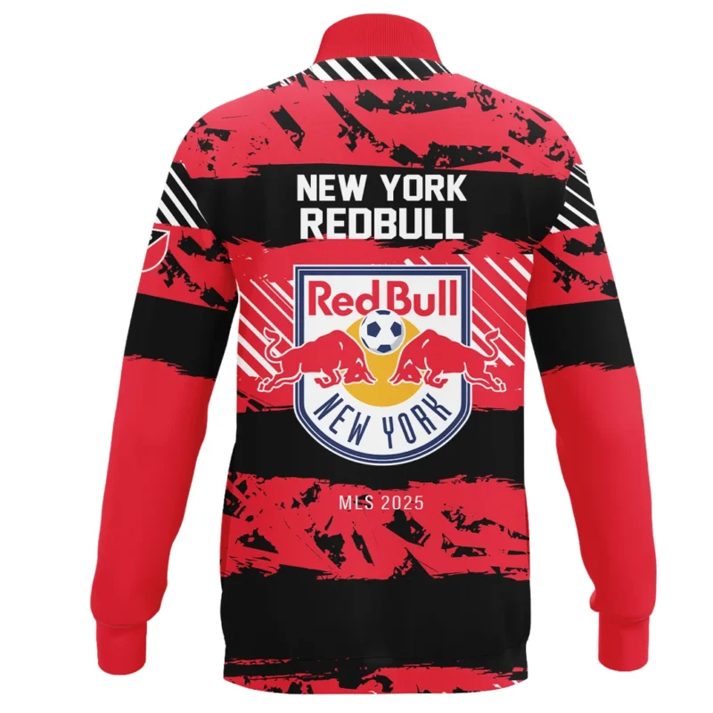 Soccer Stand Collar Jacket MLS 2025 For Fans Sport HVN1097NYR062825SCJ - Image 3