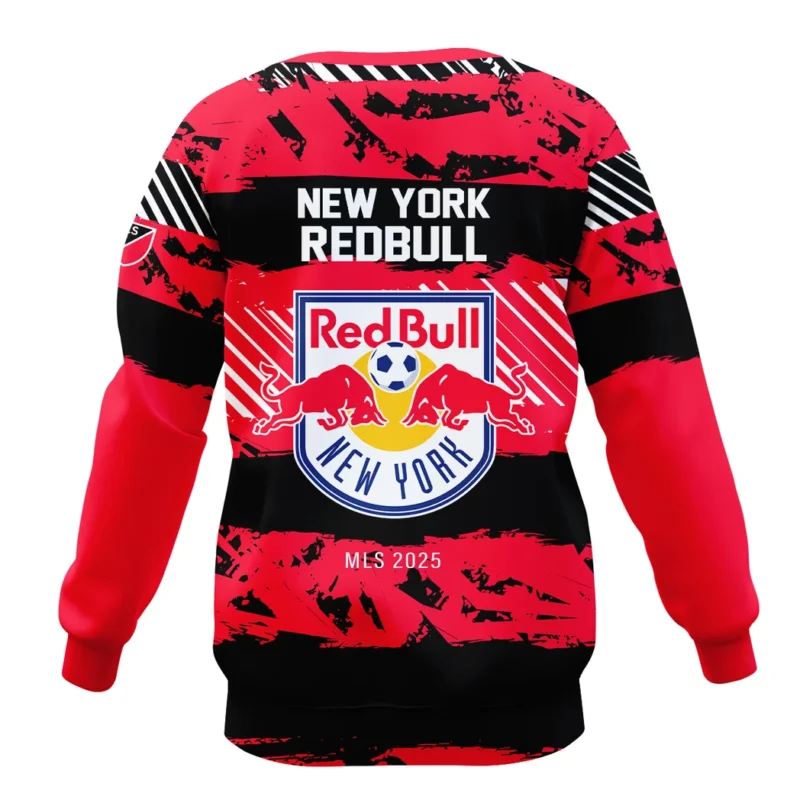 Soccer Sweatshirt MLS 2025 For Fans Sport HVN1097NYR062825SW - Image 3