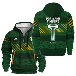 Sport Hoodie Half Zipper MLS 2025 For Fans Sport HVN1097PT062825HODZ