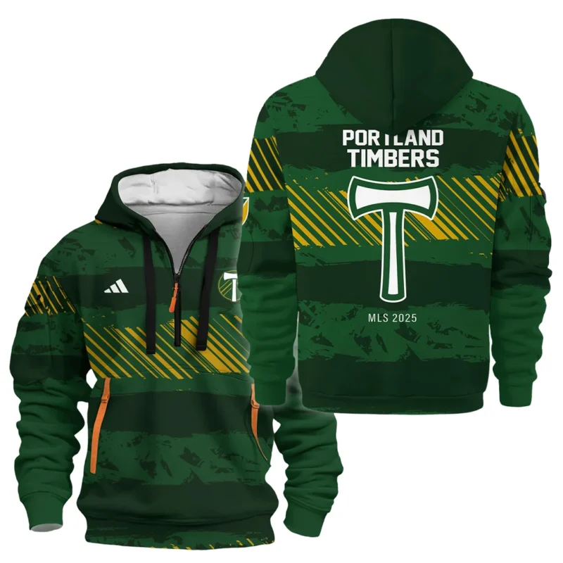 Sport Hoodie Half Zipper MLS 2025 For Fans Sport HVN1097PT062825HODZ